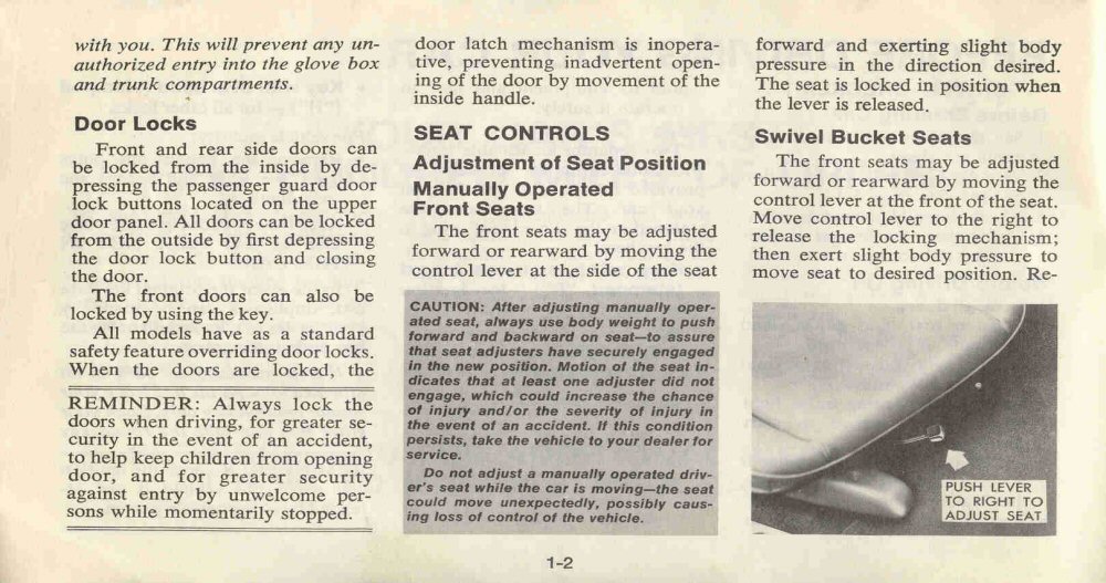 1977 Chev Chevelle Owners Manual Page 103
